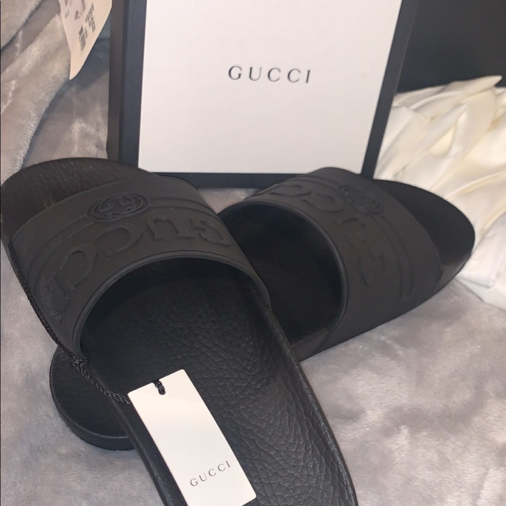 Gucci Logo Slide Sandal